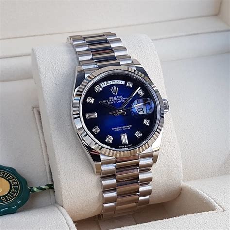 rolex day date ombre|rolex day date 36 18 ct.